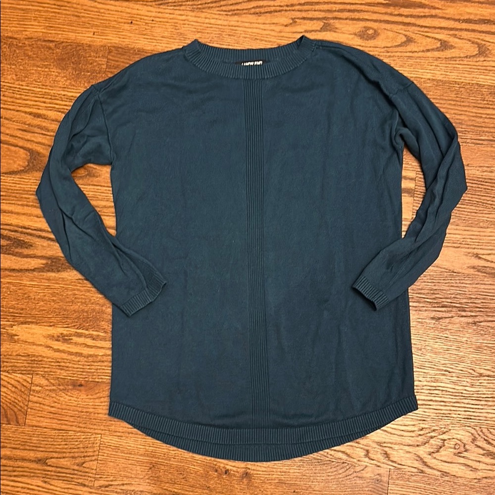 GUC Lands' End Teal Long Sleeve Sweater; S